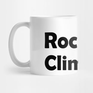 Rock Climbing Mug